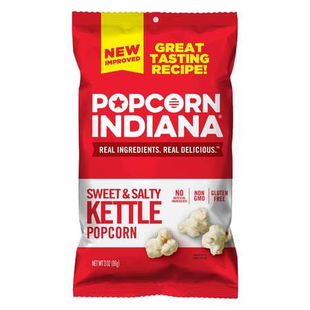 POPCORN INDIANA Popcorn Indiana Kettle Corn 3 oz. Bag, PK6 8435710081